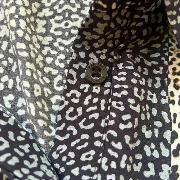 🔥MARCIANO🔥 | Blue and grey animal print sleeveless dress - Picture 5 of 12